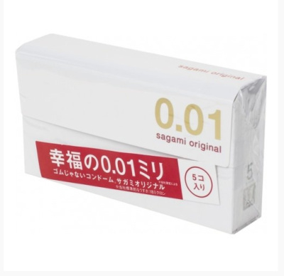 Презервативы SAGAMI Original 001 полиуретановые 5шт. (143219)