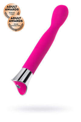 Стимулятор для точки G с гибкой головкой JOS GAELL, силикон, розовый, 21,6 см (0T-00011078)