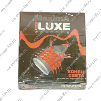 Презерватив Конец света 1шт. Luxe MAXIMA (141030)