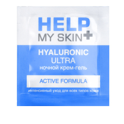 Крем - гель ночной HELP MY SKIN HYALURONIC 3 г (LB-25022t)