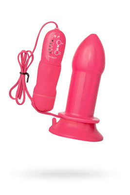 Анальная втулка TOYFA POPO Pleasure, TPR, розовая, 11,9 см (0T-00007254)