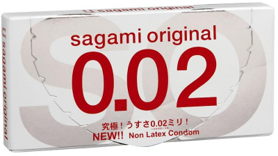 Презервативы SAGAMI Original 002 полиуретановые 2шт. (143141)