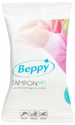 Тампон в вакуумной упаковке розовый 1шт Beppy Wet (Beppywet1)