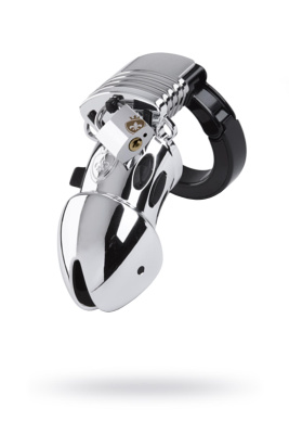 Электростимулятор Mystim Pubic Enemy No 1, хирургическая сталь, серебряный, 8,2 см (0T-00015898)