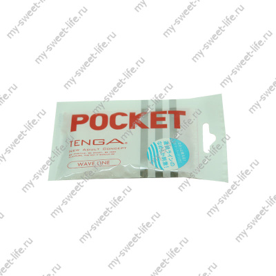 Мастурбатор TENGA Pocket Wave Line (POT-001B)