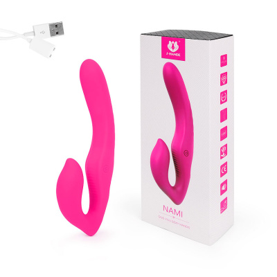 ВИБРОМАССАЖЁР 9 режимов вибрации, L 120 мм D 32 мм, цвет ярко-розовый (SHD-S125)