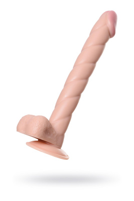 Реалистичный фаллоимитатор TOYFA RealStick Nude, PVC, телесный, 31,5 см (0T-00008193)