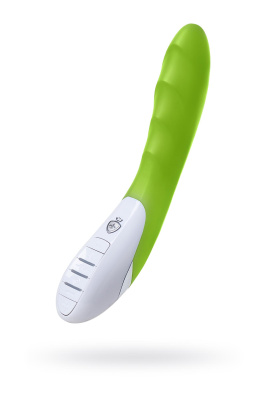 Вибратор Mystim Sassy Simon силиконовый, зеленый, 27 см (0T-00013093)